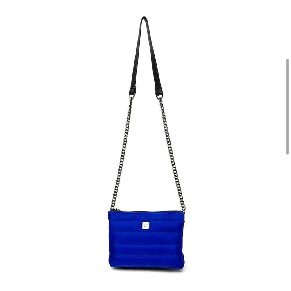 Think Royln Ginger Deep Cobalt Blue Crossbody Bag Convertible Clutch NWT